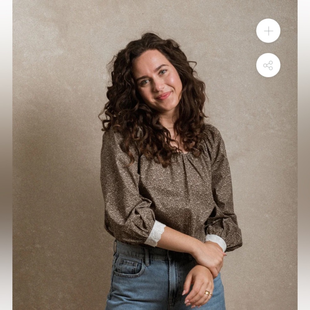 NWT! Neuflora Danbury blouse